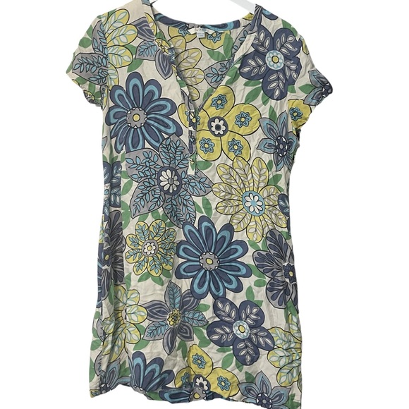 Boden Silk Floral Dress - Picture 1 of 5